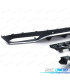 DIFUSOR MERCEDES CLASE C C205 COUPE AMG 14-18 LOOK C63 MOLDURA PLATEADA