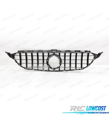 PARRILLA MERCEDES W205 19- LOOK AMG GT NEGRO