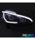 FAROS PARA PEUGEOT 208 12-15 TUBE LIGHT LED NEGROS