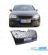 PARRILLA VOLKSWAGEN VW GOLF MK5 03-09 NEGRO MOLDURA PLATEADA