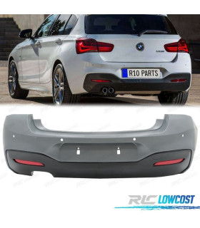 PARAGOLPES TRASERO BMW F20 F21 15-18 LCI LOOK M PDC DOBLE SALIDA