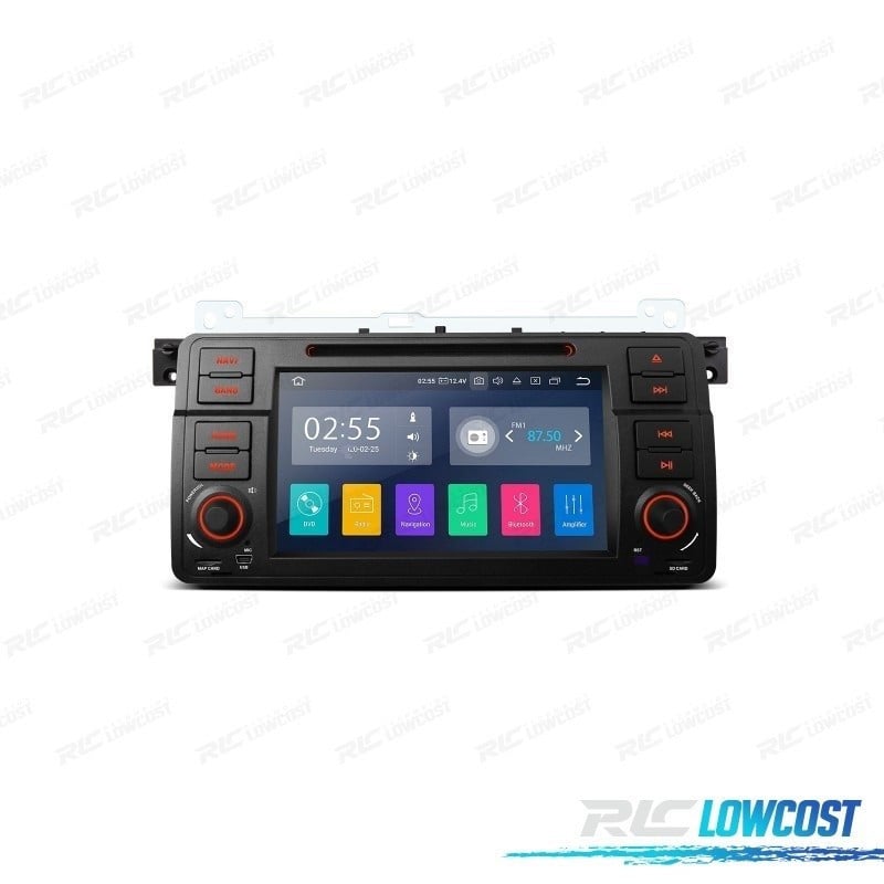 RADIO GPS ANDROID 13 PARA BMW SERIE 3 E46 PANTALLA TÁCTIL 7