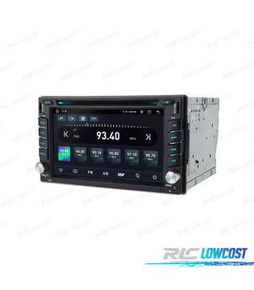 RADIO GPS ANDROID 12 PARA SEAT SKODA VOLKSWAGEN VW 7" TÁCTIL HD DVD BLUETOOTH USB SD