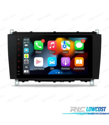 RADIO GPS ANDROID 12 PARA MERCEDES W639 03-06 W203 00-04 W168 98-02 W209 W463 98-06