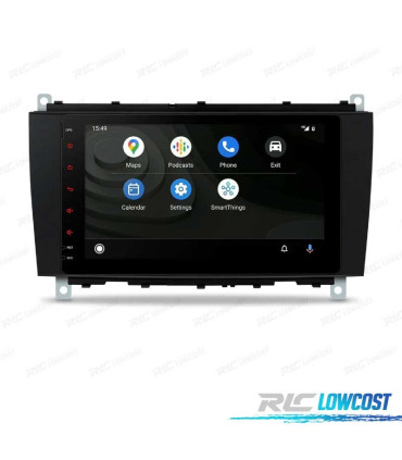 RADIO GPS ANDROID 12 PARA MERCEDES W639 03-06 W203 00-04 W168 98-02 W209 W463 98-06