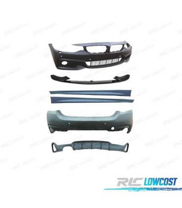 KIT CARROCERIA BMW F36 GRAN COUPE LOOK M PERFORMANCE PDC SRA