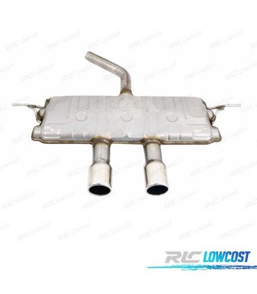 SILENCIOSO ESCAPE VOLKSWAGEN VW GOLF 7 7.5 R400 12-20 CROMO