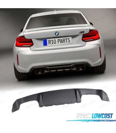 DIFUSOR BMW F22 F87 LOOK M2