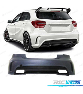 PARAGOLPES TRASERO MERCEDES A W176 12-15 LOOK AMG A45