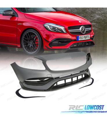 PARAGOLPES DELANTERO MERCEDES CLASE A W176 15-18 LOOK A45 AMG