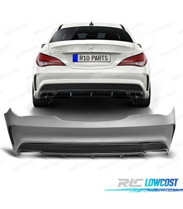 PARAGOLPES TRASERO MERCEDES CLASE CLA W117 C117 13-18 LOOK CLA45 AMG