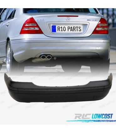 PARAGOLPES TRASERO MERCEDES CLASE C W203 SEDAN 01-07 LOOK C32 AMG
