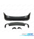 PARAGOLPES TRASERO MERCEDES CLASE C W204 12-15 LOOK AMG DOBLE ESCAPE