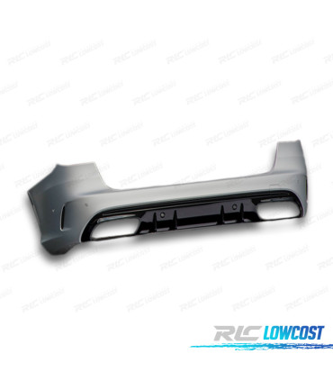 PARAGOLPES TRASERO MERCEDES CLASE C W205 5P 19- LOOK C63 PDC