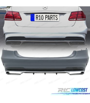 PARAGOLPES TRASERO MERCEDES CLASE E W212 14-16 LOOK C63