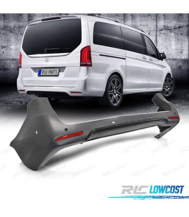PARAGOLPES TRASERO MERCEDES VITO W447 14-19 LOOK AMG PDC