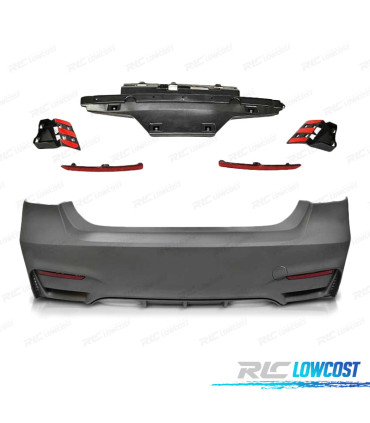 PARAGOLPES TRASERO BMW F30 12-18 LOOK M3
