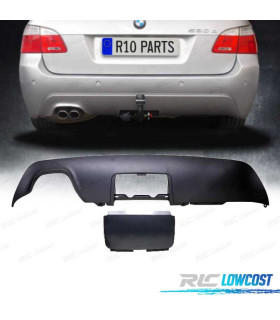 DIFUSOR BMW E60 E61 04-10 LOOK M TECH + TAPA