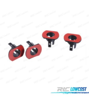 KIT 4 SOPORTES PDC BMW E82 E88 E90 E92 PARAGOLPES DELANTERO LOOK M TECH