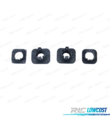 KIT 4 SOPORTES PDC BMW F30 F31 12-18 PARAGOLPES DELANTERO LOOK M TECH