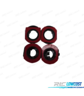 KIT 4 SOPORTES PDC BMW F32 F33 F36 13-20 PARAGOLPES DELANTERO LOOK M