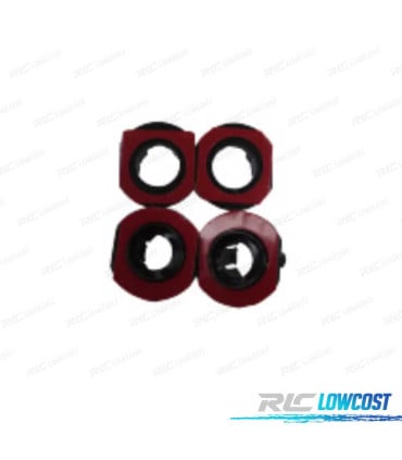 KIT 4 SOPORTES PDC BMW F32 F33 F36 13-20 PARAGOLPES DELANTERO LOOK M