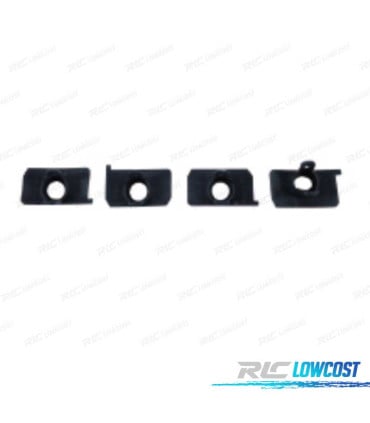 KIT 4 SOPORTES PDC BMW E81 E87 04- PARAGOLPES TRASERO LOOK M TECH