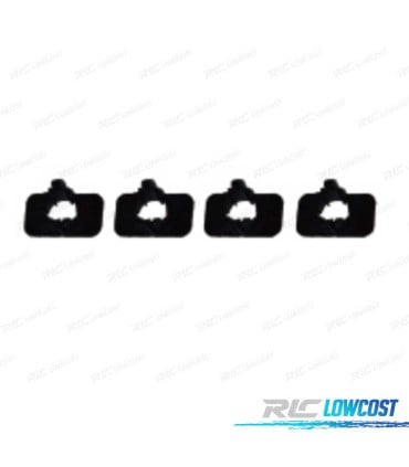 KIT 4 SOPORTES PDC BMW F20 F21 15-18 PARAGOLPES TRASERO LOOK M TECH