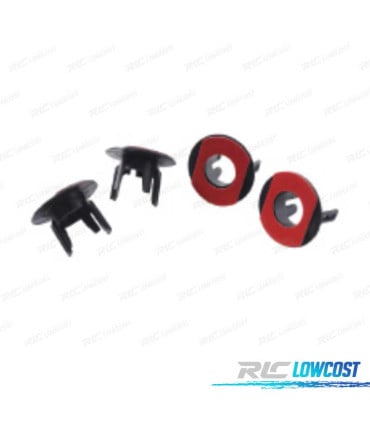 KIT 4 SOPORTES PDC BMW E90 PARAGOLPES TRASERO LOOK M