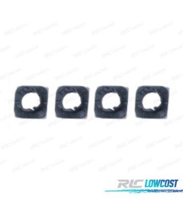 KIT 4 SOPORTES PDC BMW F31 12- PARAGOLPES TRASERO LOOK M