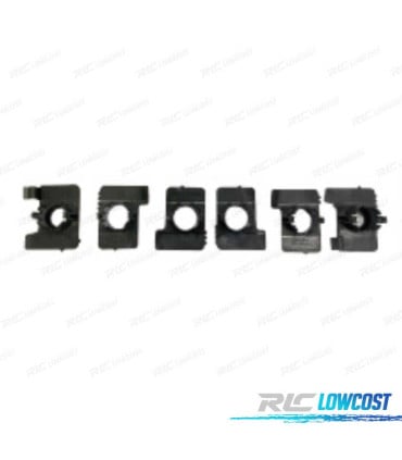 KIT 6 SOPORTES PDC MERCEDES CLASE A W176 13- PARAGOLPES DELANTERO LOOK AMG