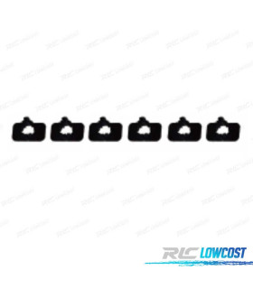 KIT 6 SOPORTES PDC MERCEDES CLASE CLA W117 13- PARAGOLPES TRASERO LOOK AMG