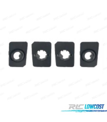 KIT 4 SOPORTES PDC PARA MERCEDES CLASE C W205 15-18 PARAGOLPES TRASERO LOOK AMG