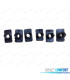 KIT 6 SOPORTES PDC PARA MERCEDES CLASE E W212 15-17 PARAGOLPES TRASERO LOOK AMG