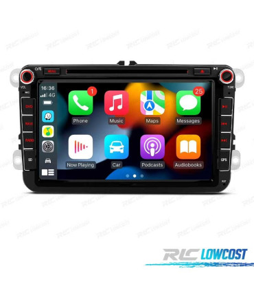 RADIO GPS ANDROID 12 SKODA FABIA OCTAVIA ROOMSTER SUPERB USB GPS TACTIL HD
