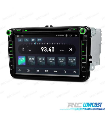 RADIO GPS ANDROID 12 SKODA FABIA OCTAVIA ROOMSTER SUPERB USB GPS TACTIL HD