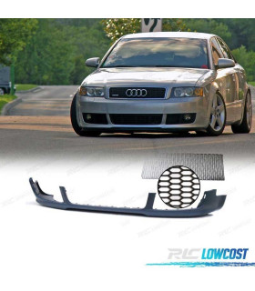 SPOILER LIP FRONTAL DELANTERO AUDI A4 S LINE 00-04 + REJILLA UNIVERSAL