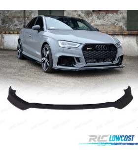 SPOILER LIP AUDI A3 S LINE SEDAN 17-20 LOOK RS3
