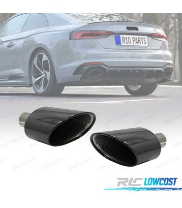 COLAS ESCAPE AUDI A4 16-19 LOOK RS4 NEGRO