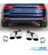 COLAS ESCAPE AUDI A4 16-19 LOOK S4 CROMO