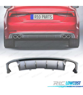 DIFUSOR AUDI A5 S LINE 17-20 LOOK S5