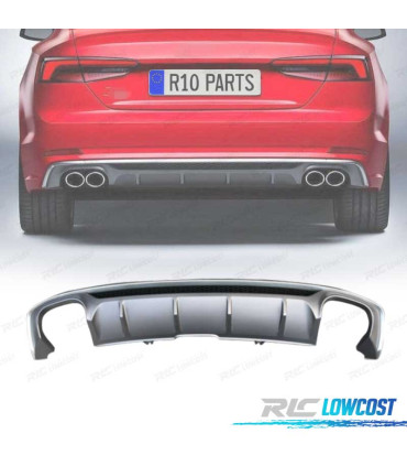 DIFUSOR AUDI A5 S LINE 17-20 LOOK S5