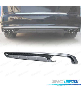 DIFUSOR AUDI A6 16-18 LOOK S6