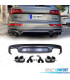 DIFUSOR AUDI Q5 S LINE 18-20 LOOK SQ5 + COLAS ESCAPE CROMO