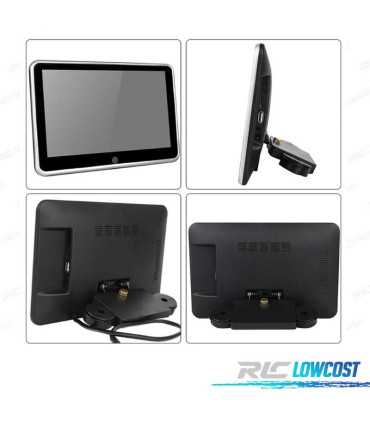 MONITOR REPOSACABEZAS 10.1 PULGADAS HD USB SD