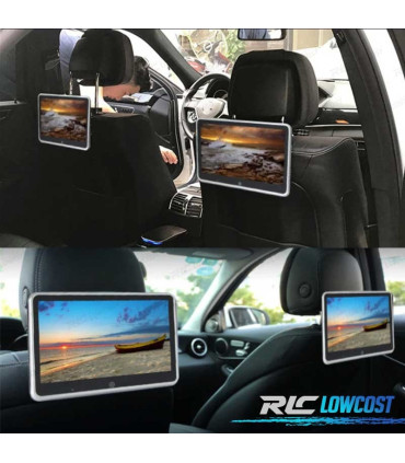 MONITOR REPOSACABEZAS 10.1 PULGADAS HD USB SD