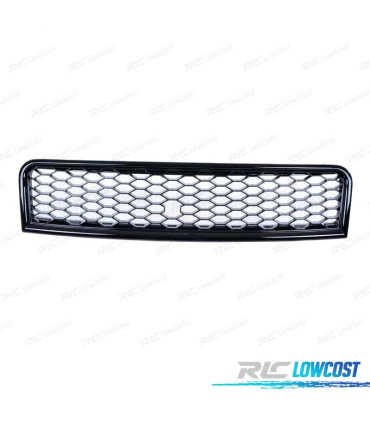 PARRILLA AUDI A4 B6 00-04 LOOK RS NEGRO BRILLO