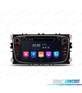 RADIO GPS ANDROID 11 PARA FORD 08-11 NEGRO