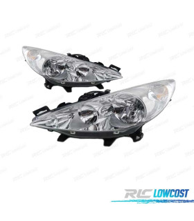 FAROS CON LENTE PEUGEOT 207 06-