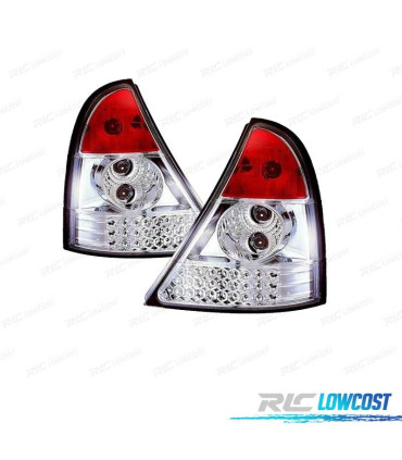 PILOTOS RENAULT CLIO II 98-01 CROMO